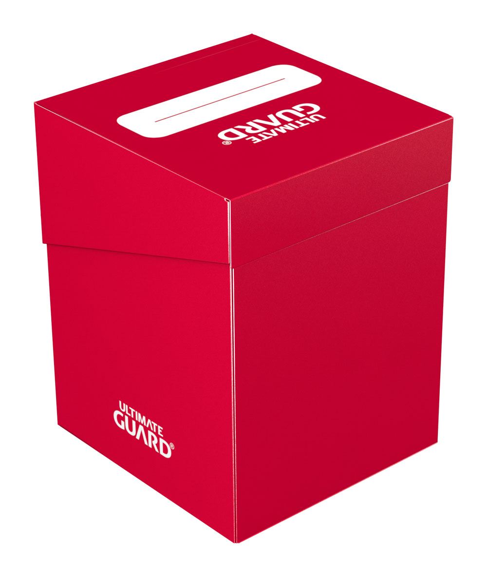 Ultimate Guard boîte pour cartes Deck Case 100+ taille standard Rouge