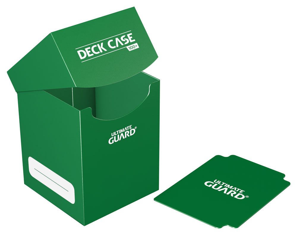 Ultimate Guard boîte pour cartes Deck Case 100+ taille standard Vert