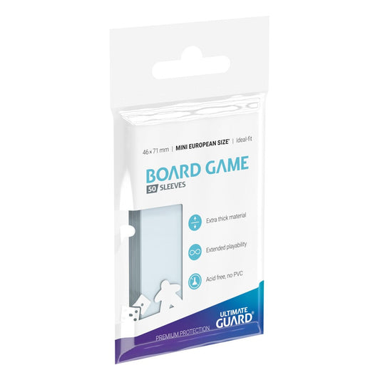 Ultimate Guard 50 pochettes Premium Soft Sleeves jeux de plateau européens petit format