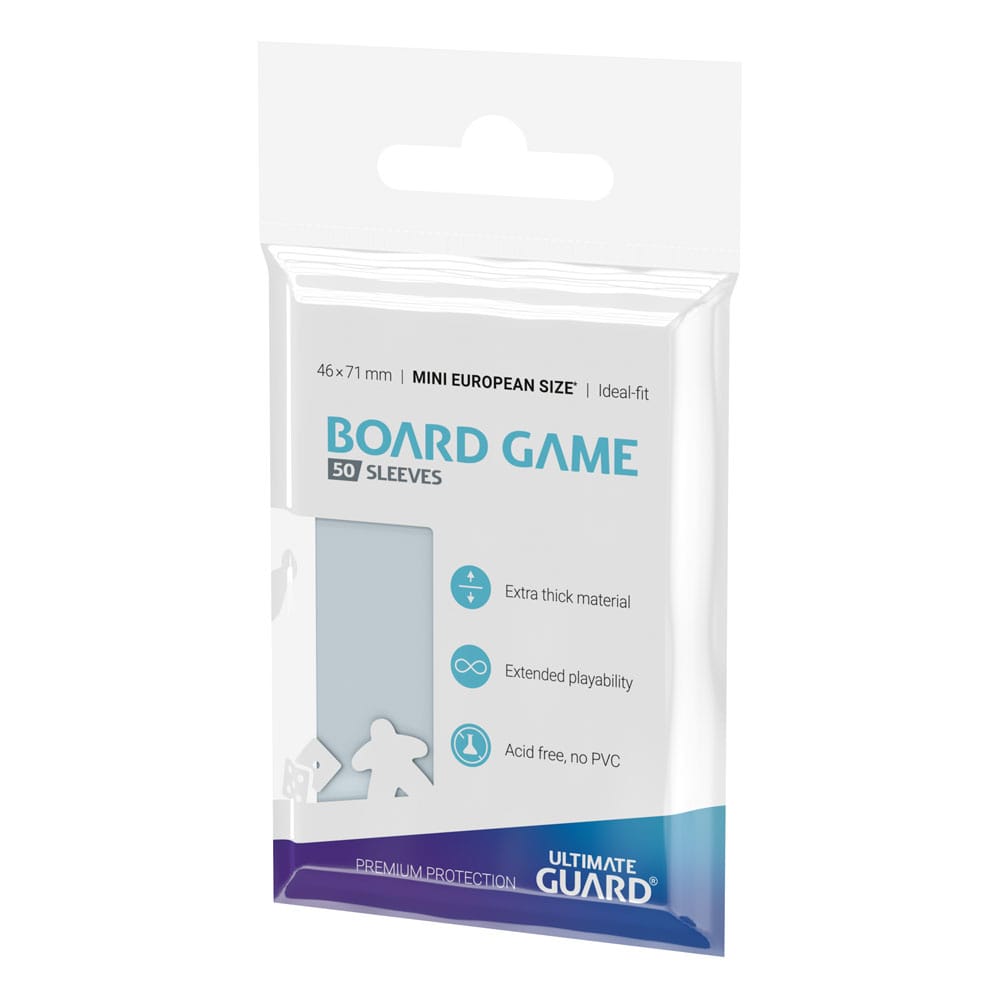 Ultimate Guard 50 pochettes Premium Soft Sleeves jeux de plateau européens petit format