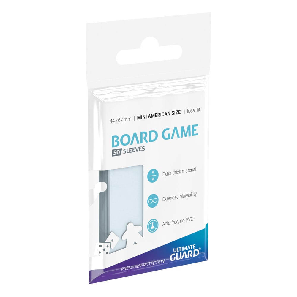 Ultimate Guard 50 pochettes Premium Soft Sleeves jeux de plateau américains petit format