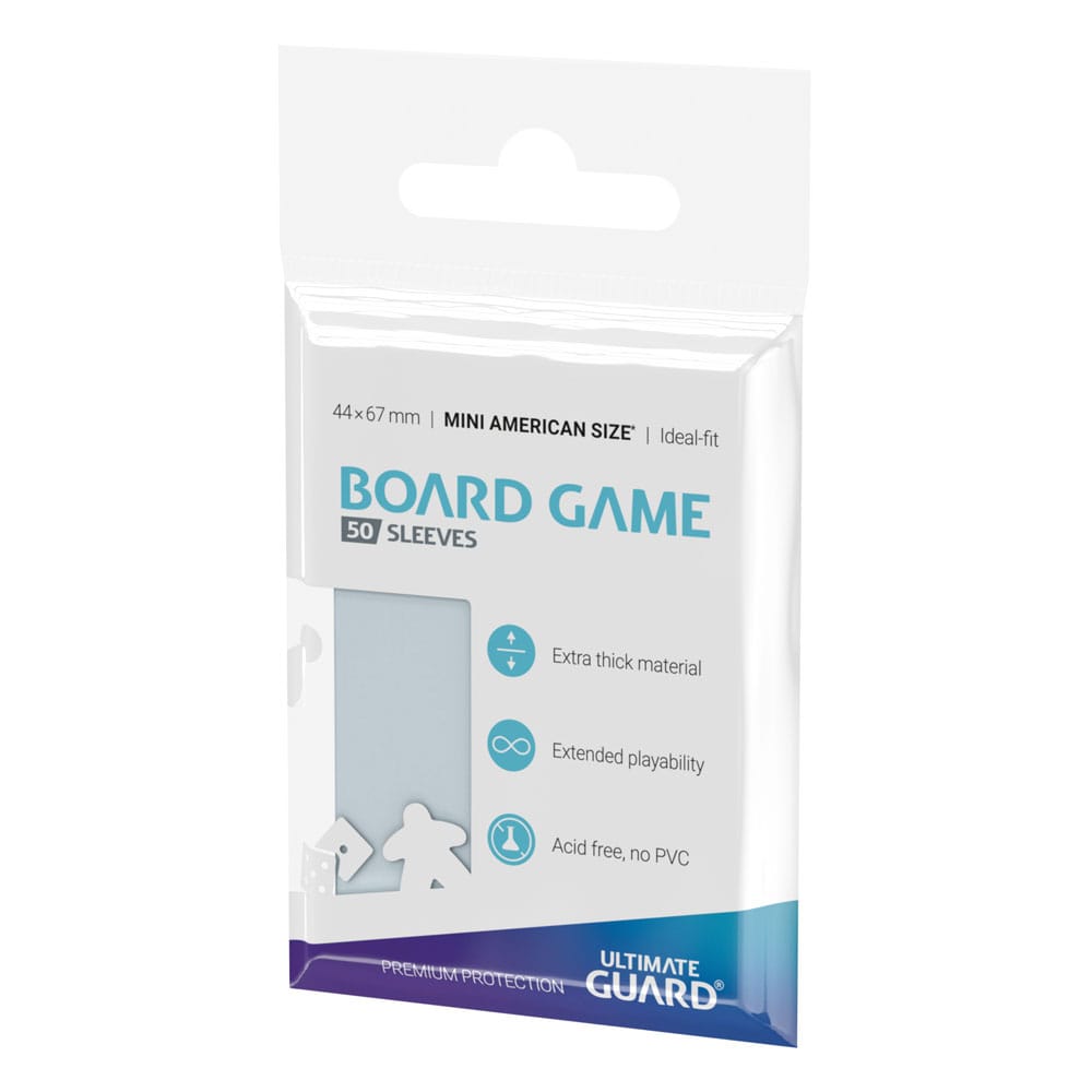 Ultimate Guard 50 pochettes Premium Soft Sleeves jeux de plateau américains petit format