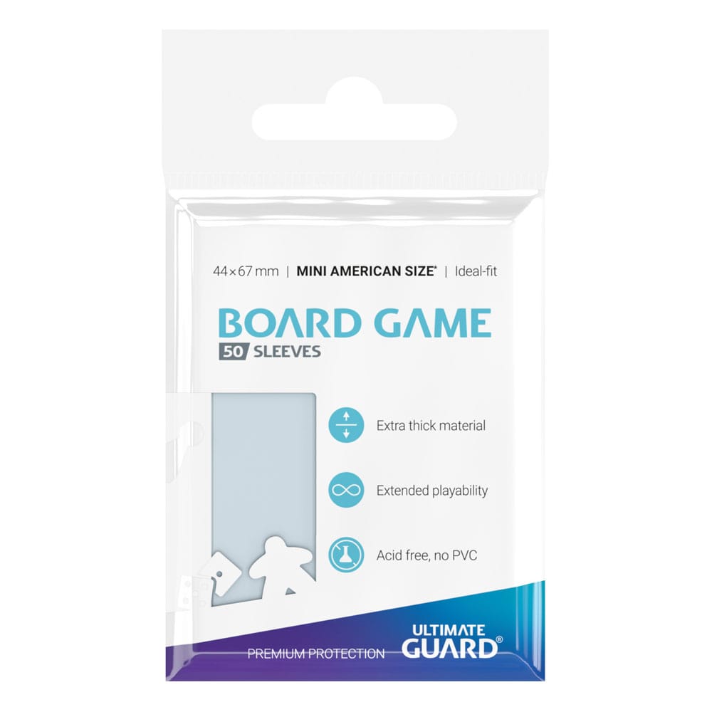 Ultimate Guard 50 pochettes Premium Soft Sleeves jeux de plateau américains petit format