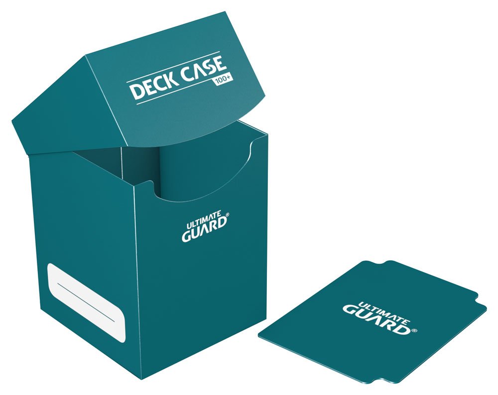 Ultimate Guard boîte pour cartes Deck Case 100+ taille standard Bleu Pétrole