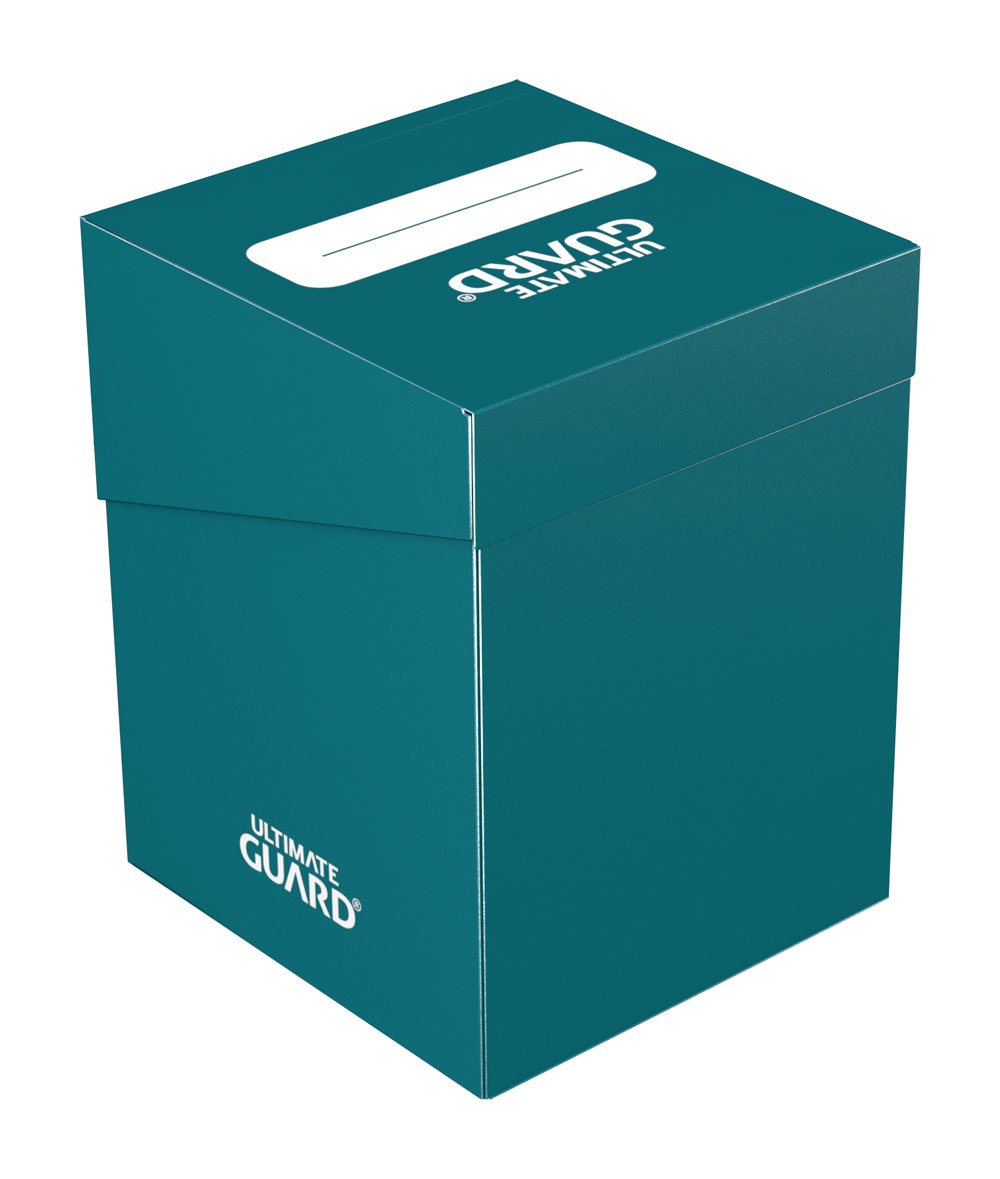 Ultimate Guard boîte pour cartes Deck Case 100+ taille standard Bleu Pétrole