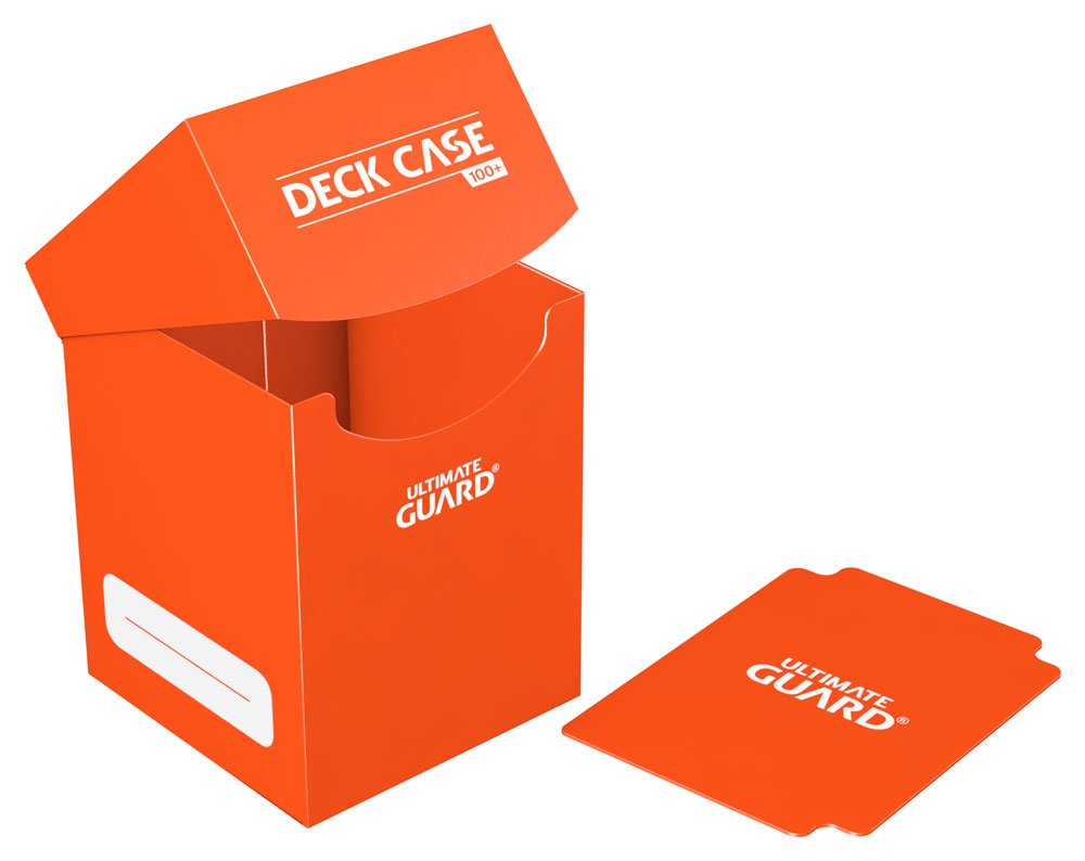 Ultimate Guard boîte pour cartes Deck Case 100+ taille standard Orange
