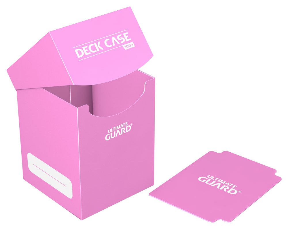 Ultimate Guard boîte pour cartes Deck Case 100+ taille standard Rose