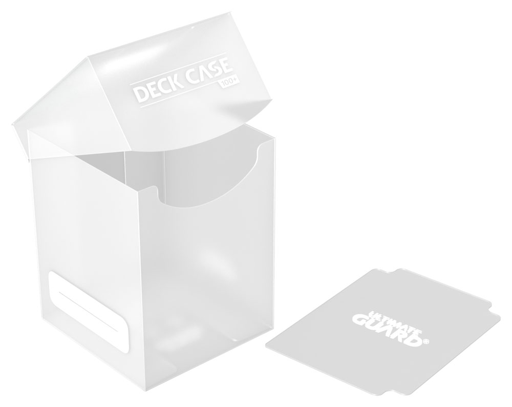 Ultimate Guard boîte pour cartes Deck Case 100+ taille standard Transparent