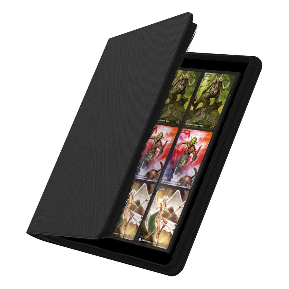 Ultimate Guard Zipfolio 480 - 24-Pocket XenoSkin (Quadrow) - Noir