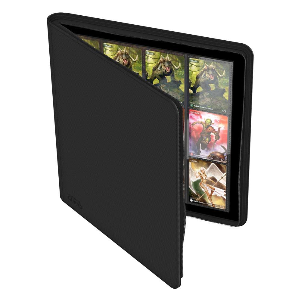 Ultimate Guard Zipfolio 480 - 24-Pocket XenoSkin (Quadrow) - Noir