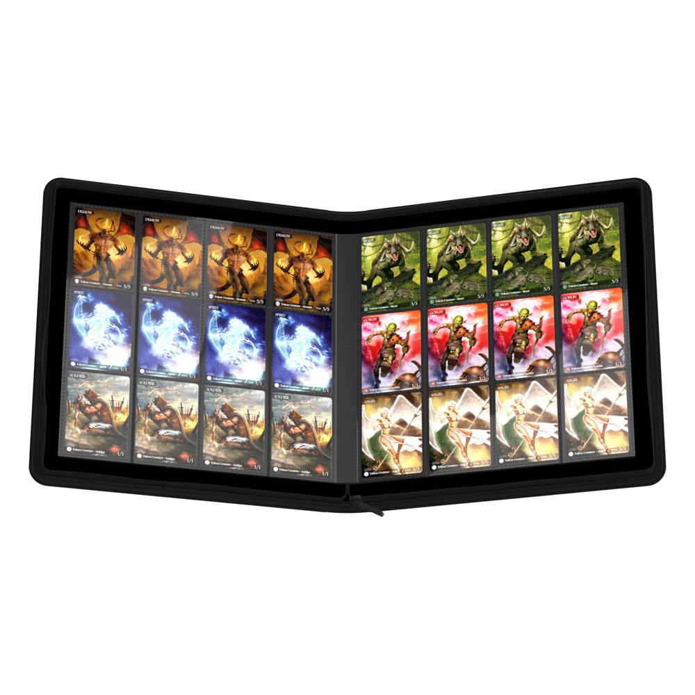 Ultimate Guard Zipfolio 480 - 24-Pocket XenoSkin (Quadrow) - Noir
