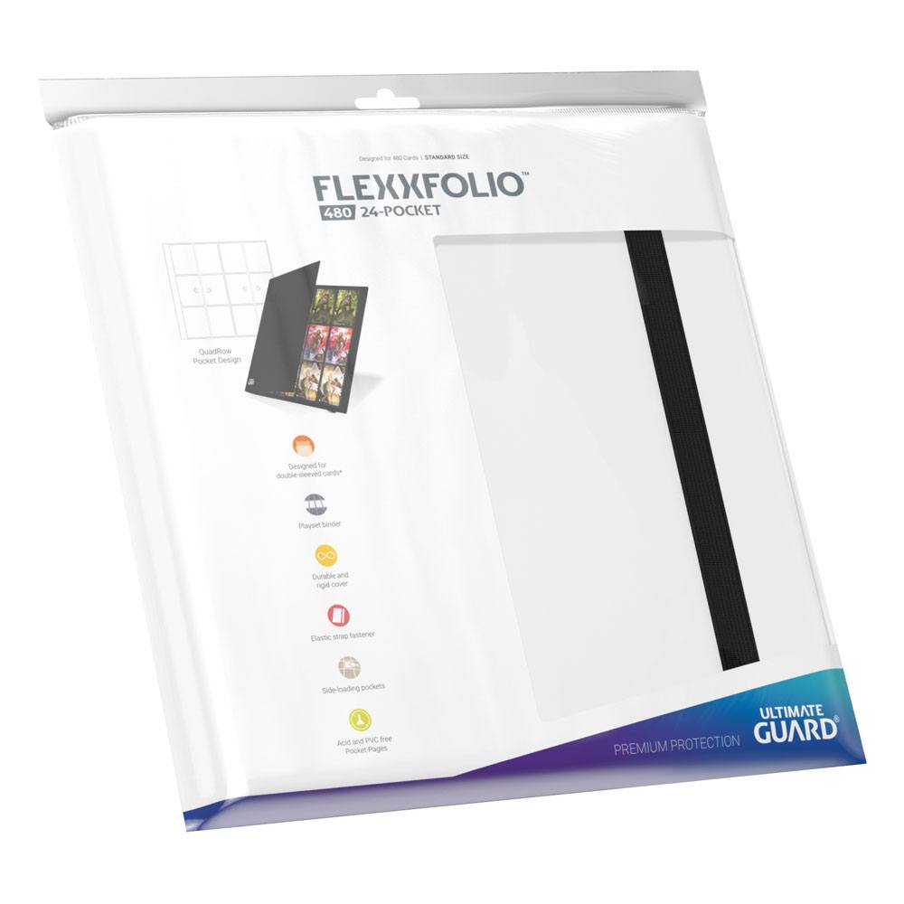 Ultimate Guard Flexxfolio 480 - 24-Pocket (Quadrow) - Blanc