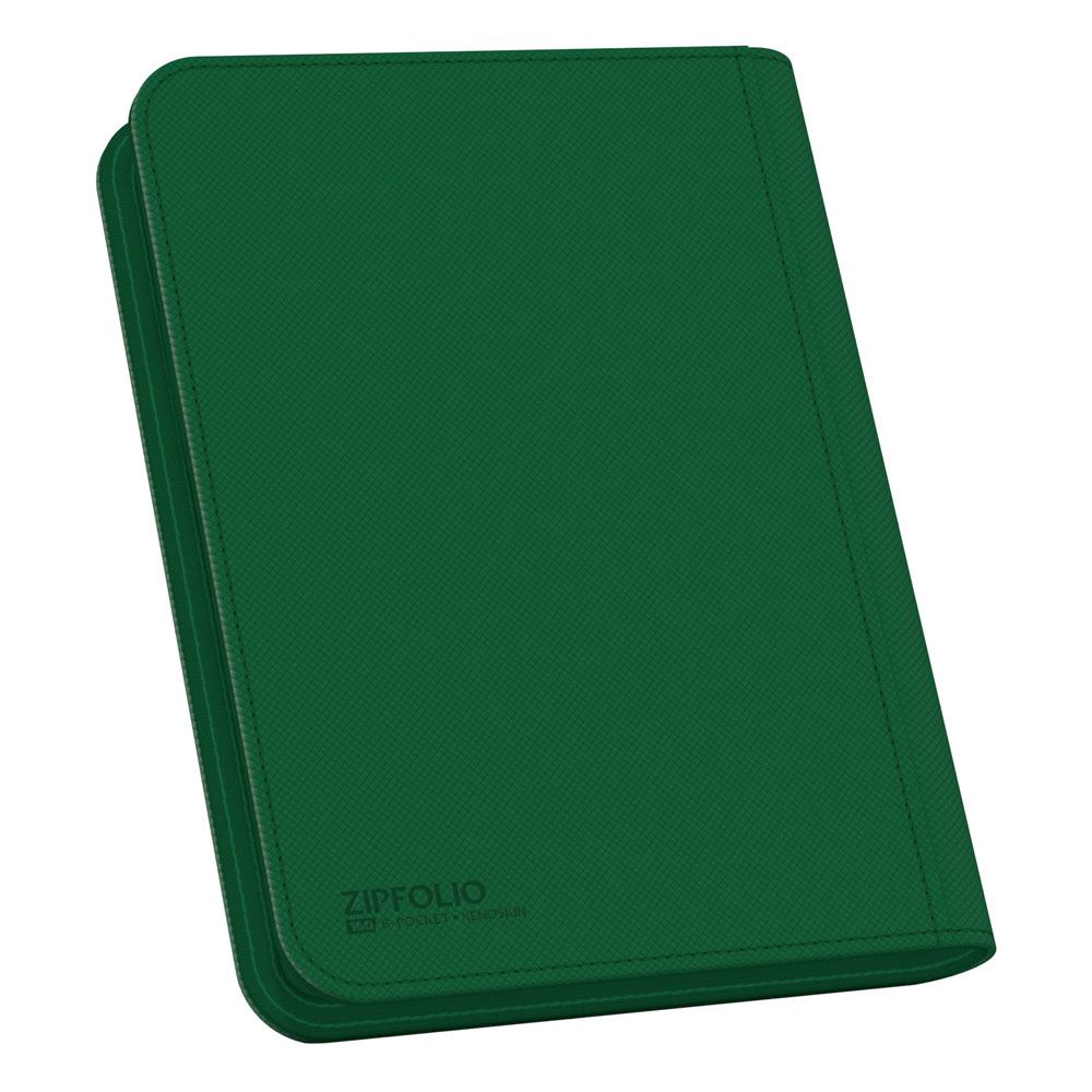 Ultimate Guard Zipfolio 160 - 8-Pocket XenoSkin Vert