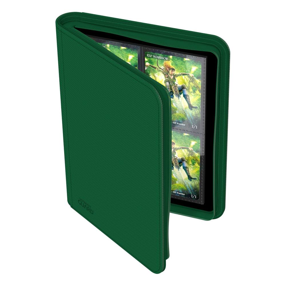 Ultimate Guard Zipfolio 160 - 8-Pocket XenoSkin Vert