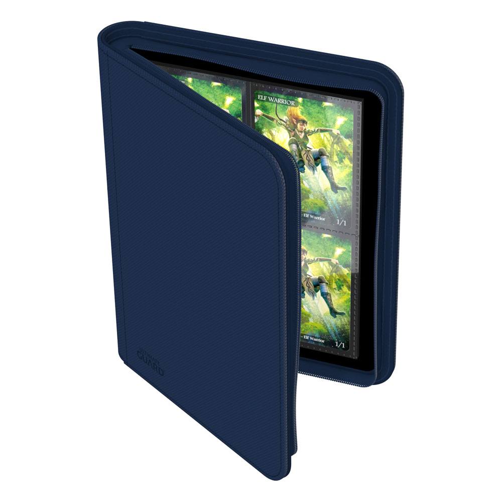Ultimate Guard Zipfolio 160 - 8-Pocket XenoSkin Bleu