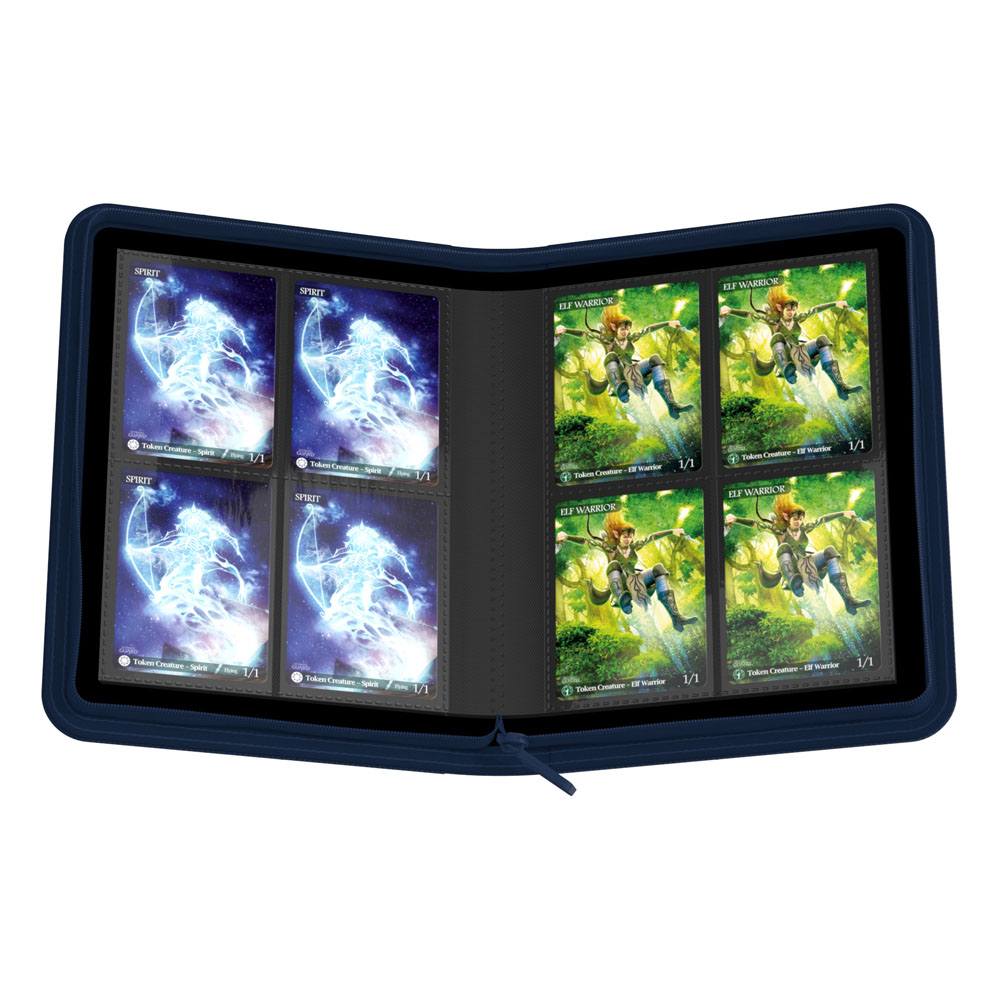 Ultimate Guard Zipfolio 160 - 8-Pocket XenoSkin Bleu