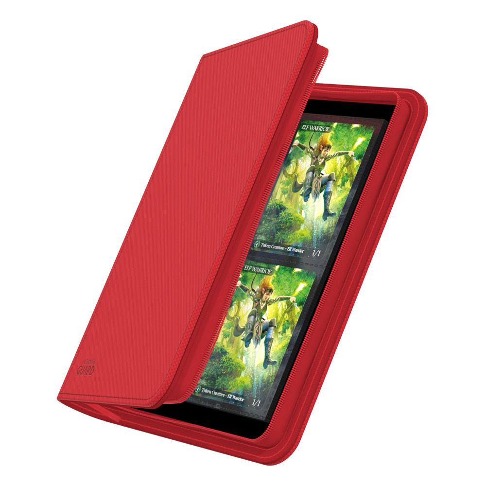 Ultimate Guard Zipfolio 160 - 8-Pocket XenoSkin Rouge