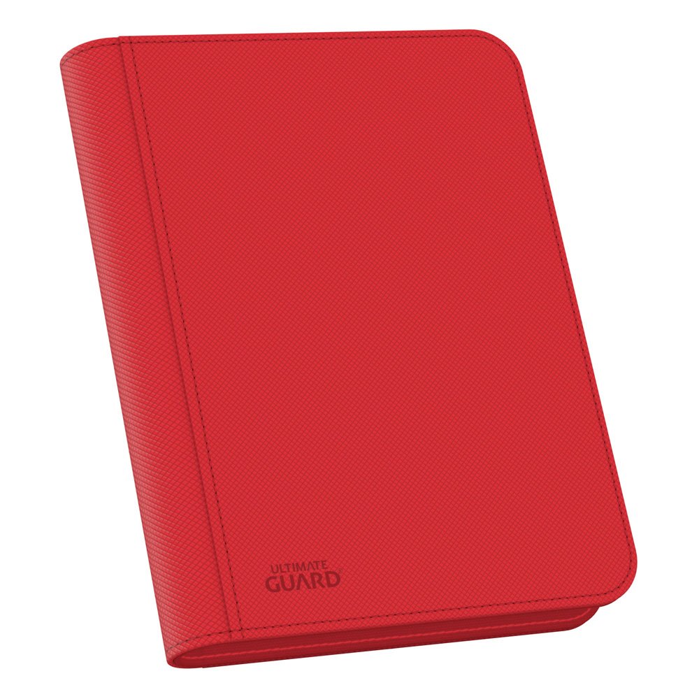 Ultimate Guard Zipfolio 160 - 8-Pocket XenoSkin Rouge
