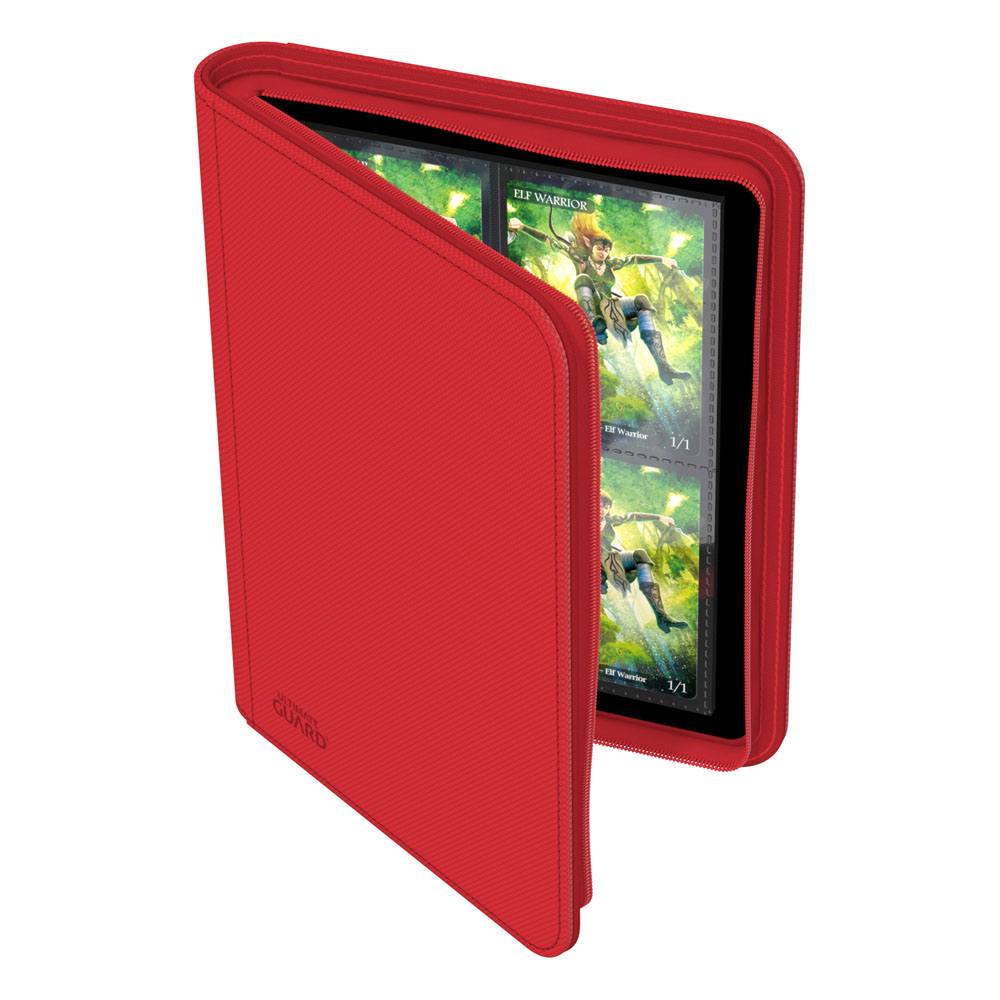 Ultimate Guard Zipfolio 160 - 8-Pocket XenoSkin Rouge