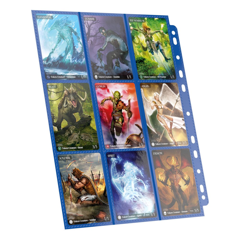 Ultimate Guard 18-Pocket Pages Side-Loading Bleu (10)