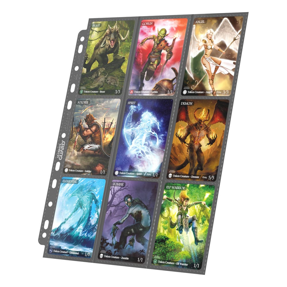 Ultimate Guard 18-Pocket Pages Side-Loading Gris (10)
