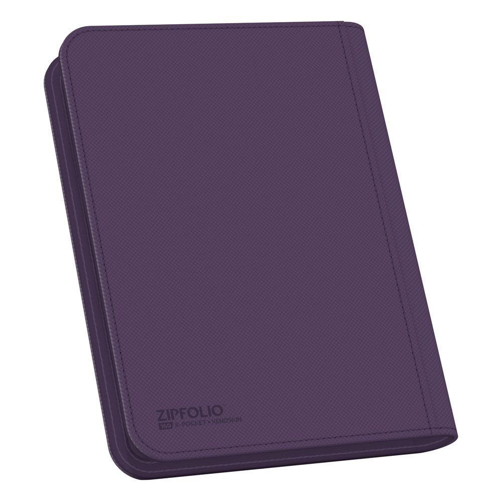 Ultimate Guard Zipfolio 160 - 8-Pocket XenoSkin Violet