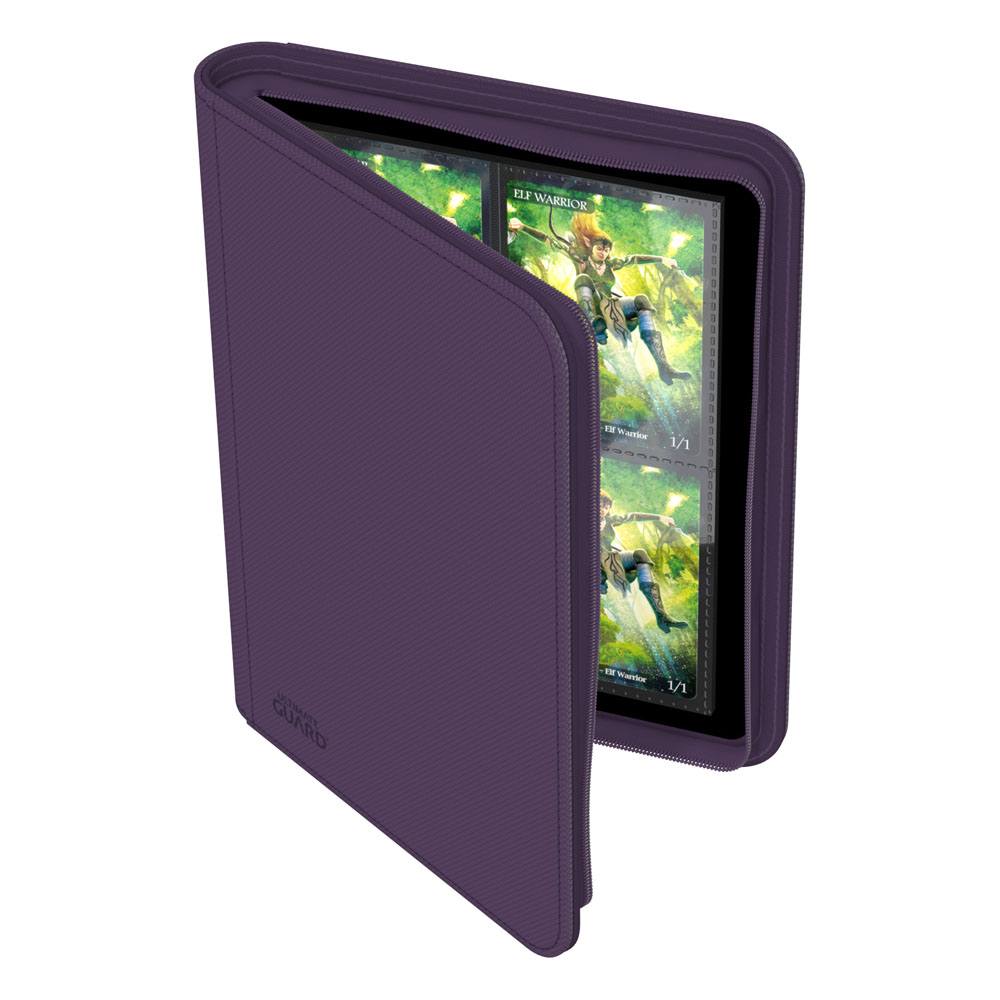 Ultimate Guard Zipfolio 160 - 8-Pocket XenoSkin Violet