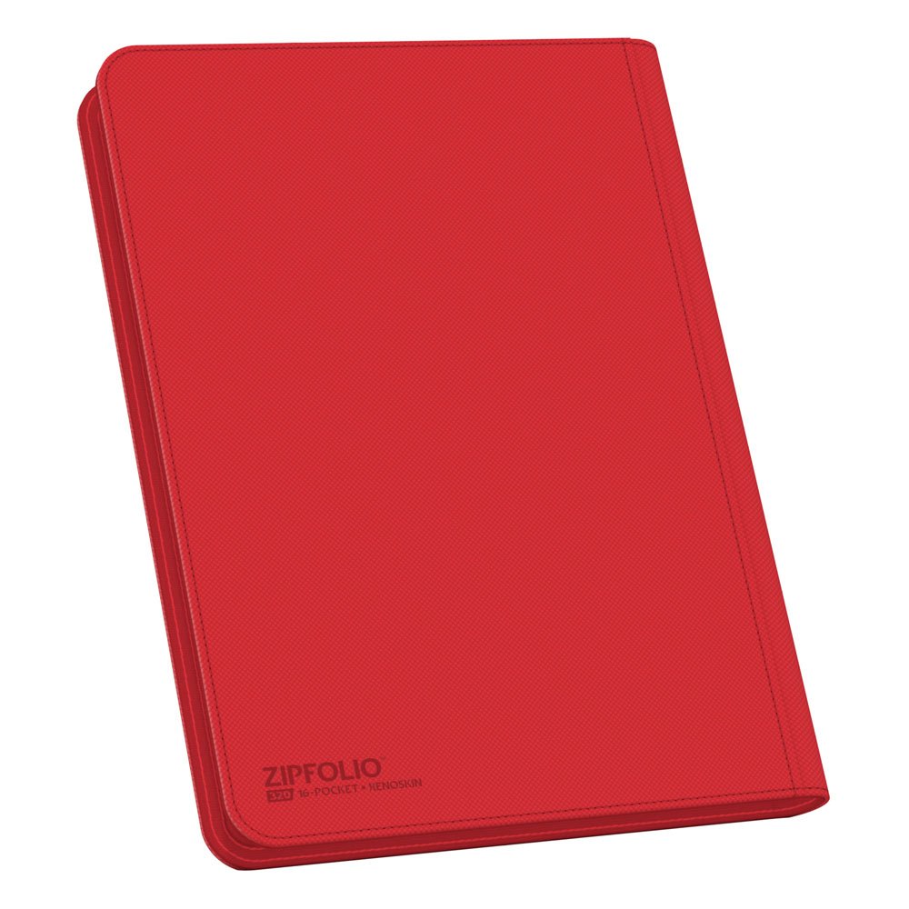 Ultimate Guard Zipfolio 320 - 16-Pocket XenoSkin Rouge