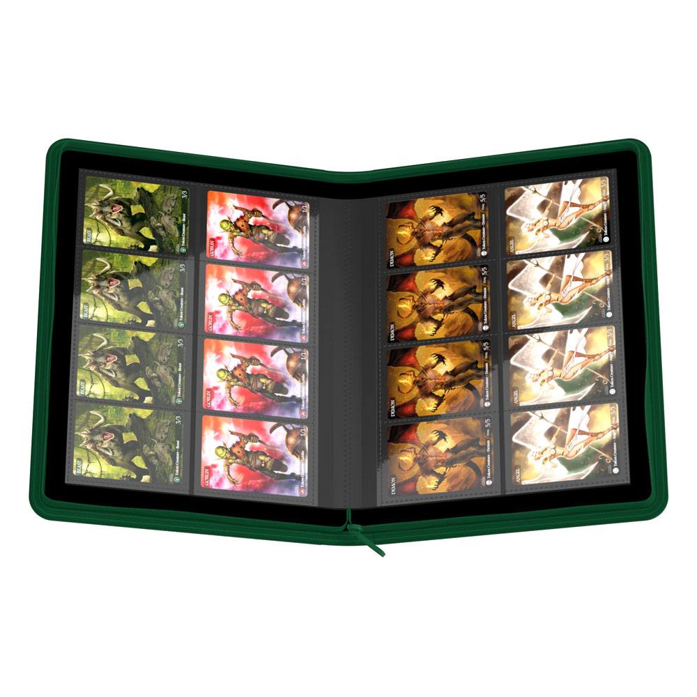 Ultimate Guard Zipfolio 320 - 16-Pocket XenoSkin Vert