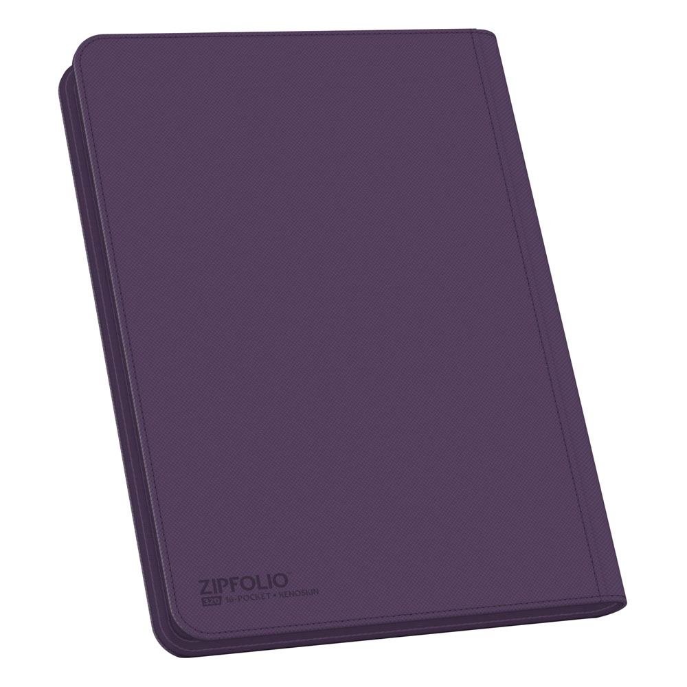 Ultimate Guard Zipfolio 320 - 16-Pocket XenoSkin Violet