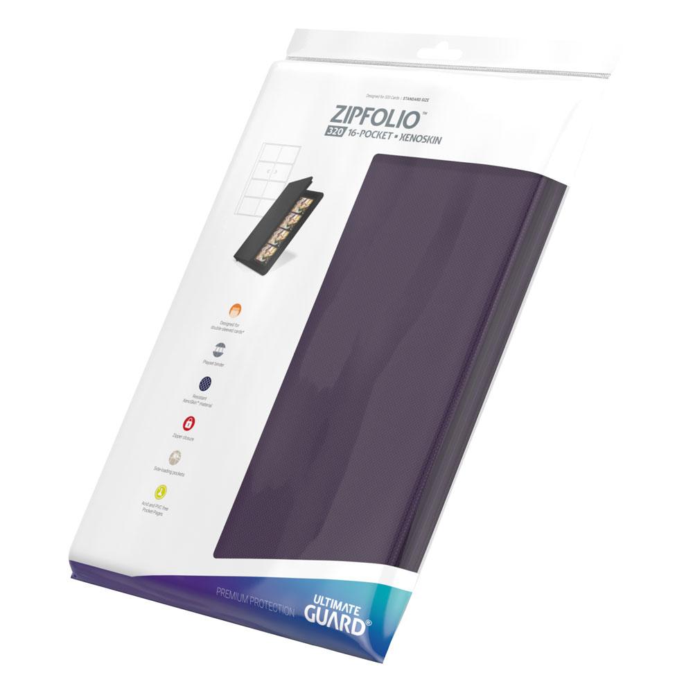 Ultimate Guard Zipfolio 320 - 16-Pocket XenoSkin Violet