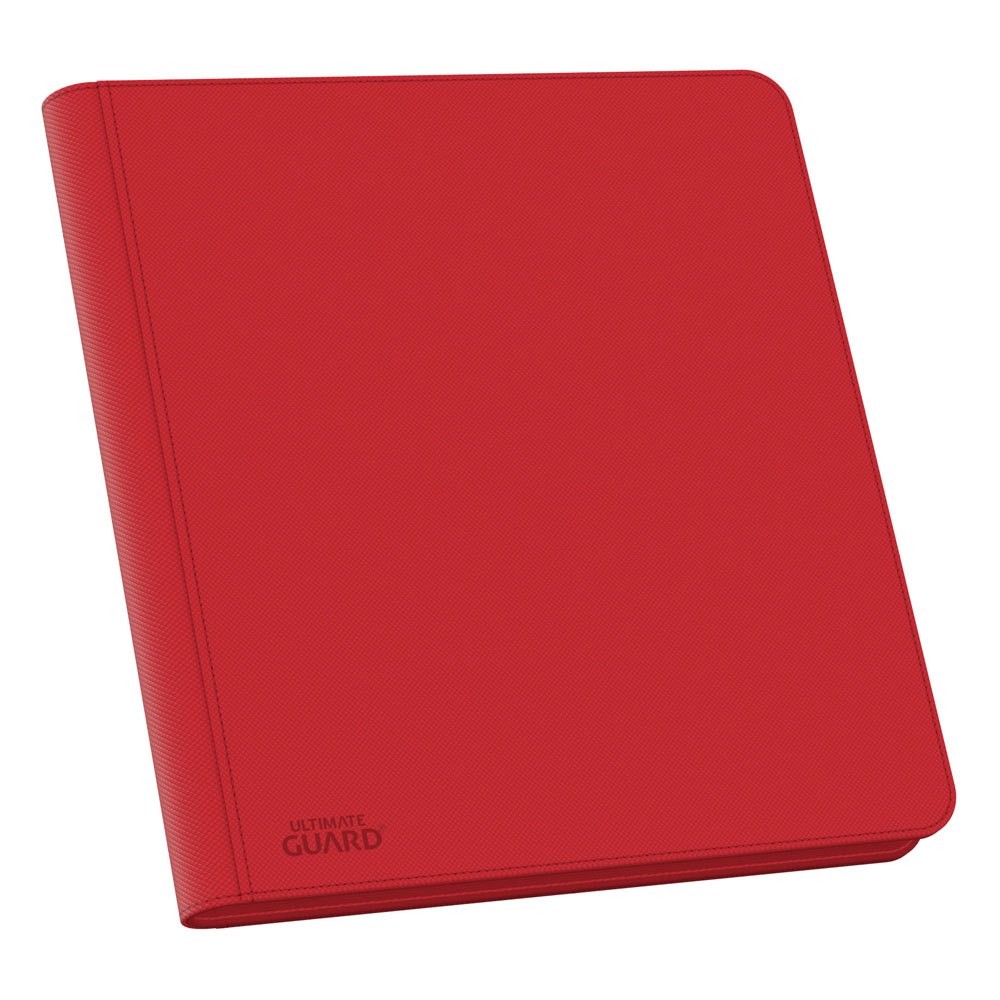 Ultimate Guard Zipfolio 480 - 24-Pocket XenoSkin (Quadrow) - Rouge