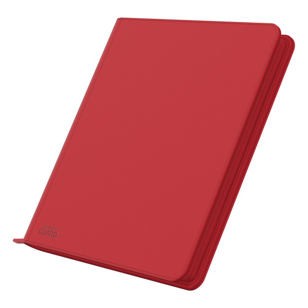 Ultimate Guard Zipfolio 480 - 24-Pocket XenoSkin (Quadrow) - Rouge