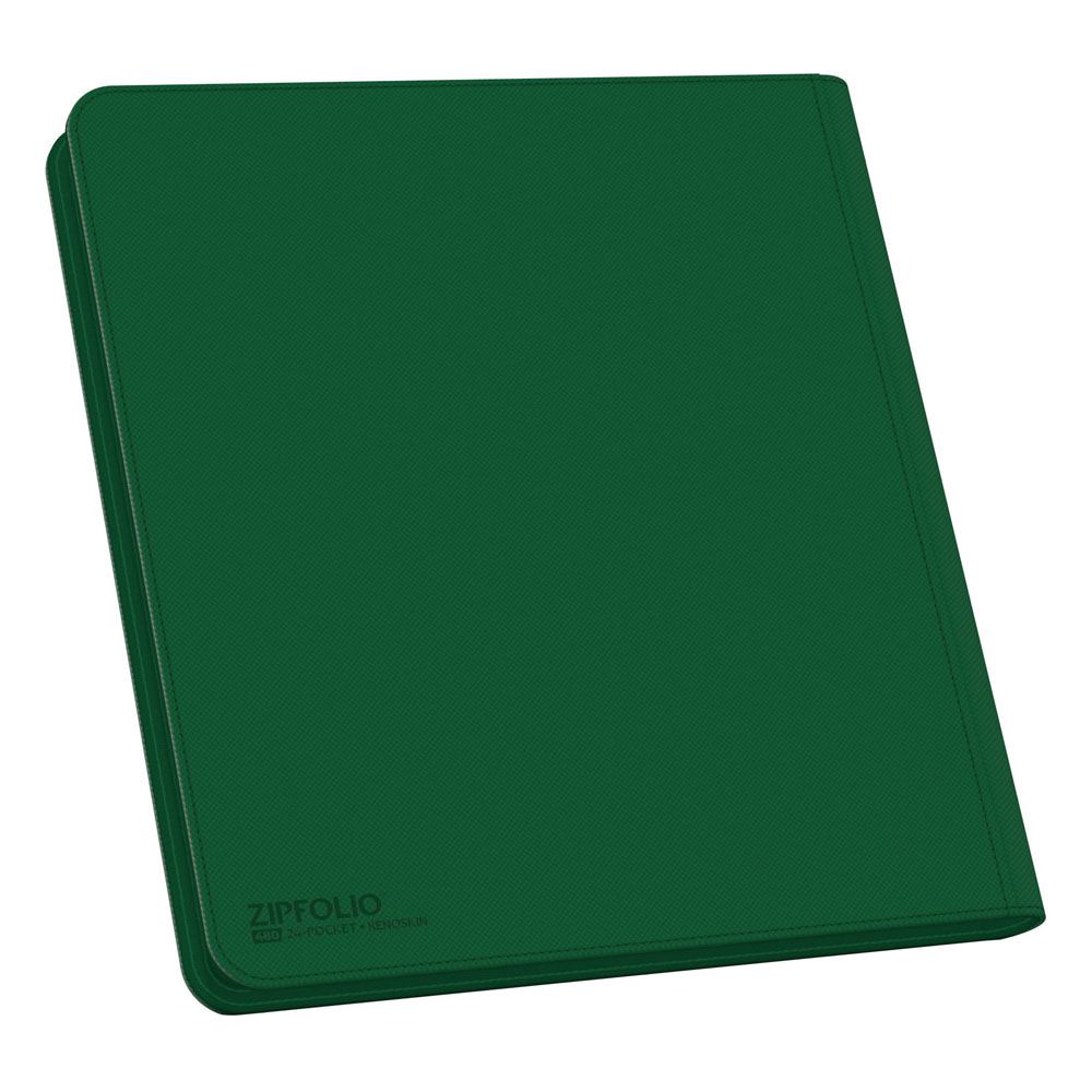 Ultimate Guard Zipfolio 480 - 24-Pocket XenoSkin (Quadrow) - Vert