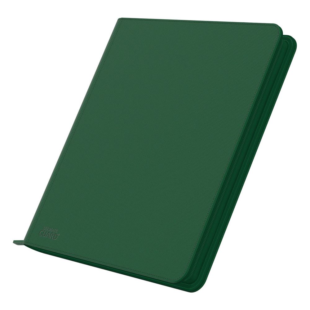 Ultimate Guard Zipfolio 480 - 24-Pocket XenoSkin (Quadrow) - Vert