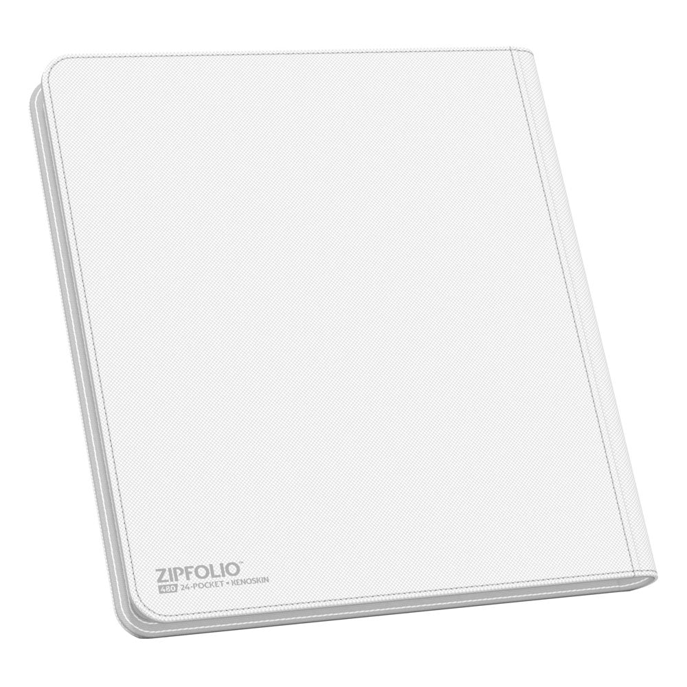 Ultimate Guard Zipfolio 480 - 24-Pocket XenoSkin (Quadrow) - Blanc