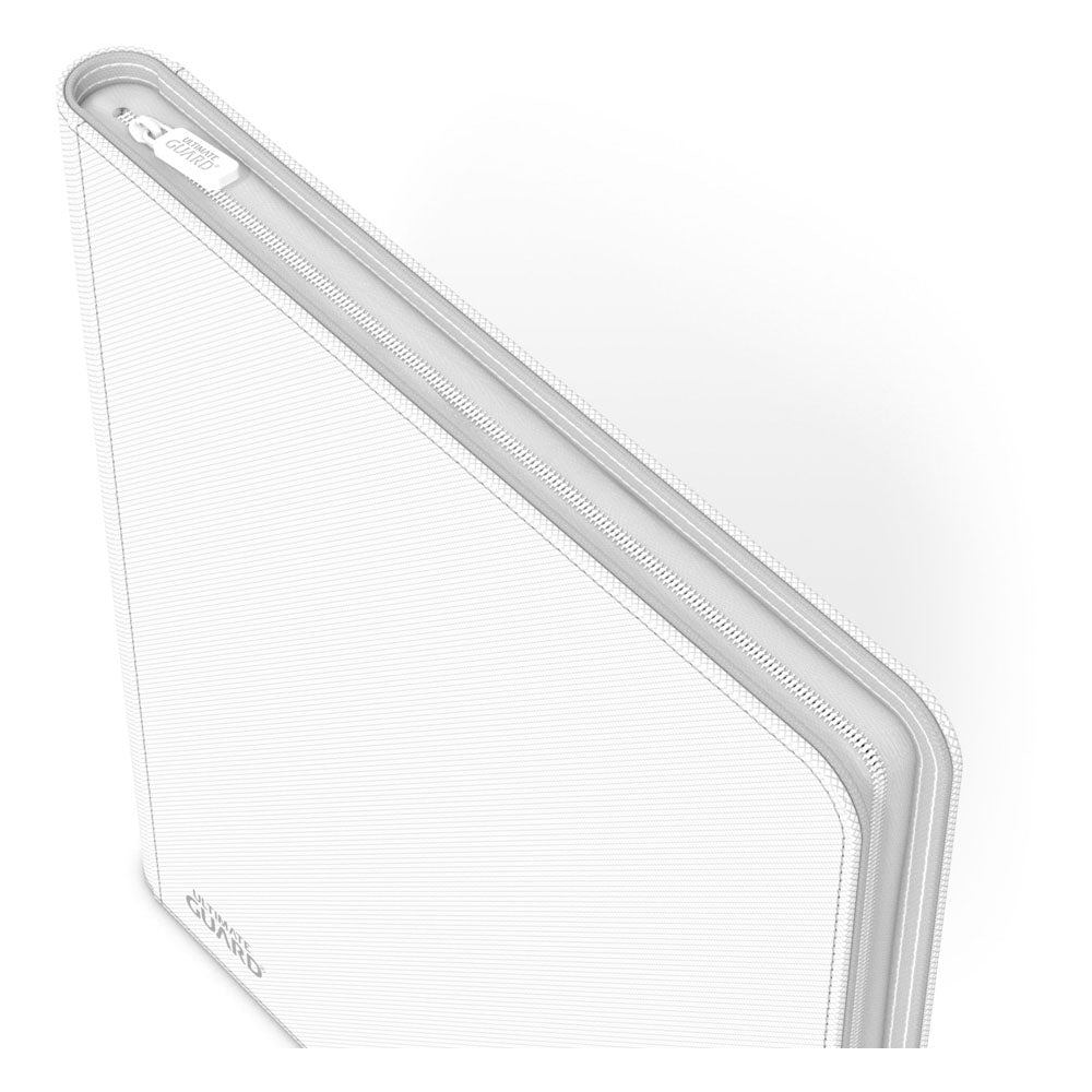 Ultimate Guard Zipfolio 480 - 24-Pocket XenoSkin (Quadrow) - Blanc
