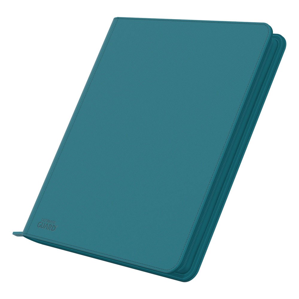 Ultimate Guard Zipfolio 480 - 24-Pocket XenoSkin (Quadrow) - Bleu Pétrole