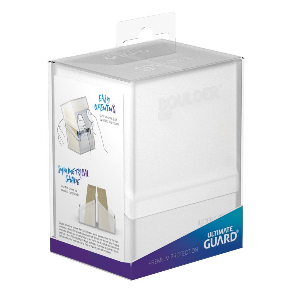 Ultimate Guard Boulder Deck Case 80+ taille standard Frosted