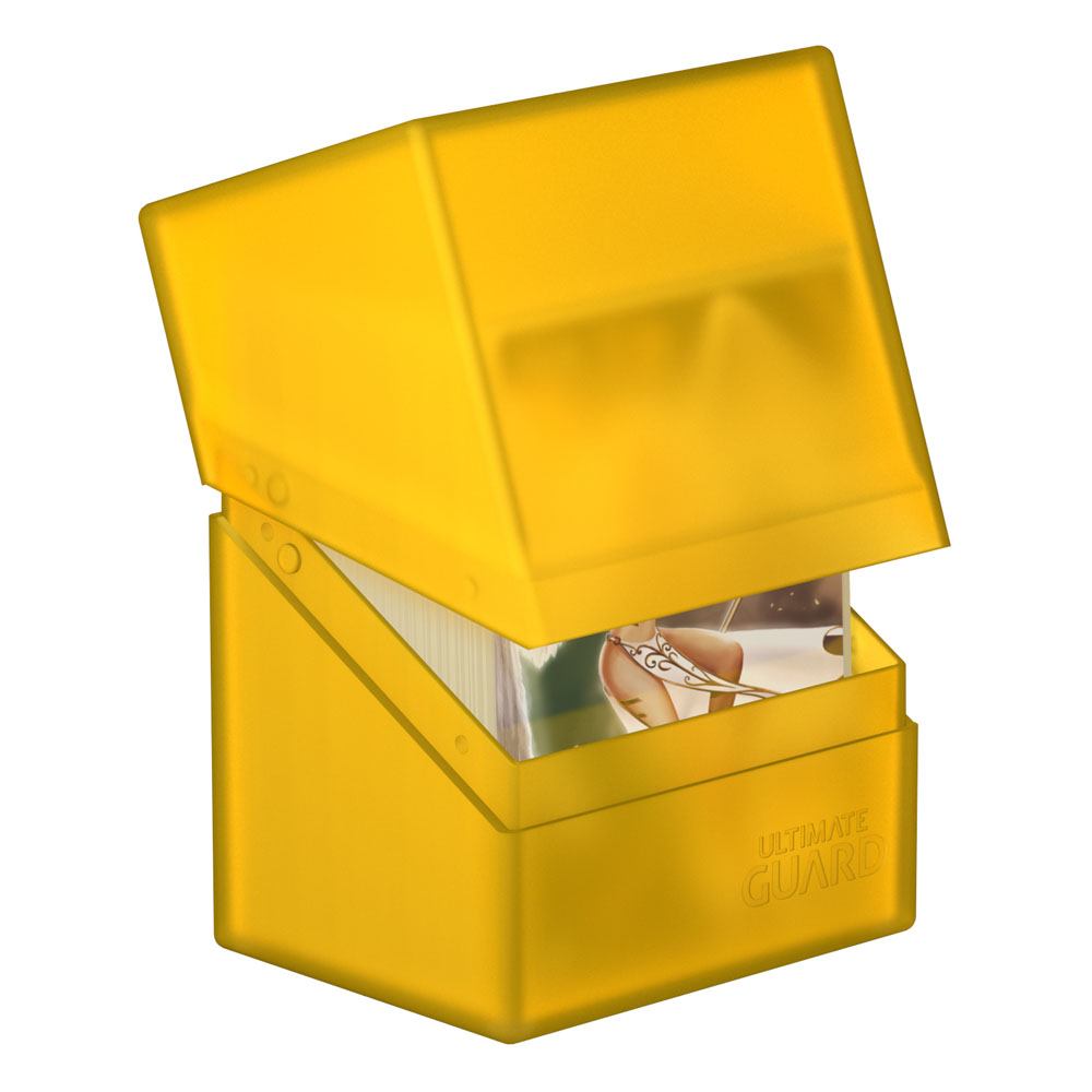 Ultimate Guard Boulder Deck Case 80+ taille standard Ambre