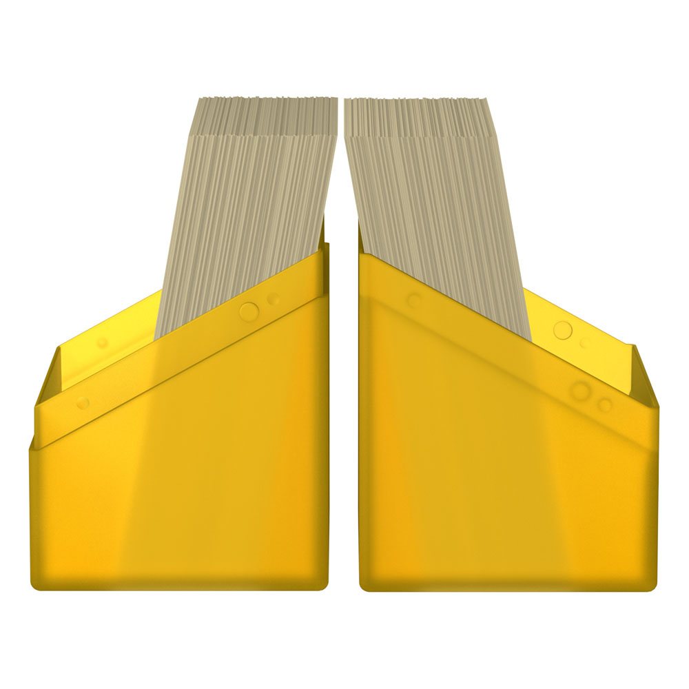 Ultimate Guard Boulder Deck Case 80+ taille standard Ambre