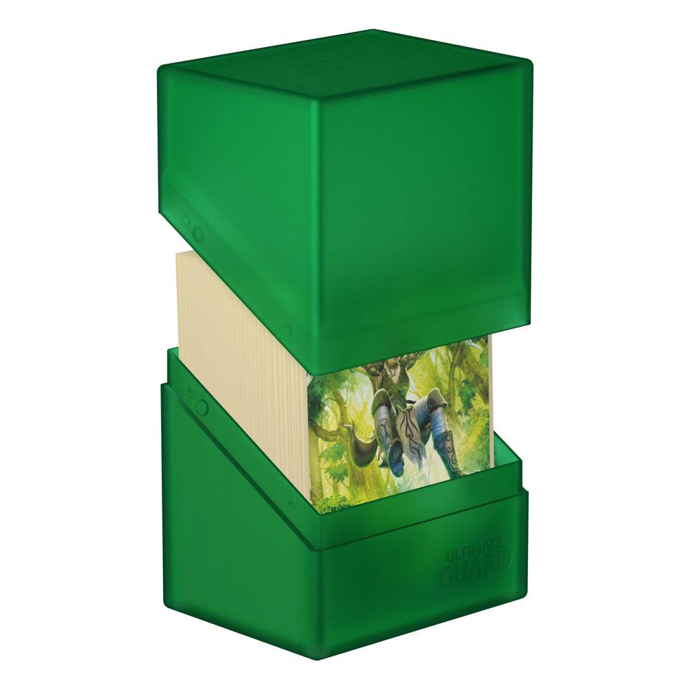 Ultimate Guard Boulder Deck Case 80+ taille standard Emerald
