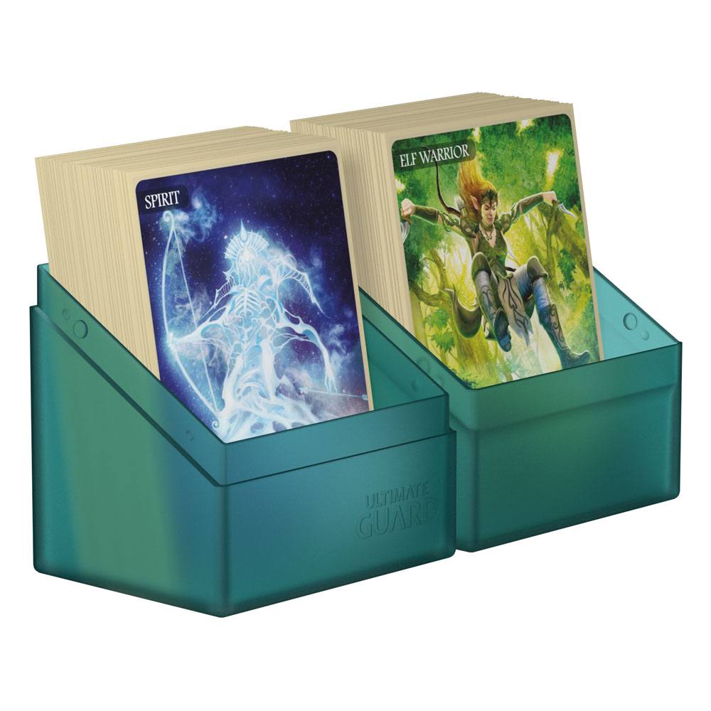 Ultimate Guard Boulder Deck Case 80+ taille standard Malachite
