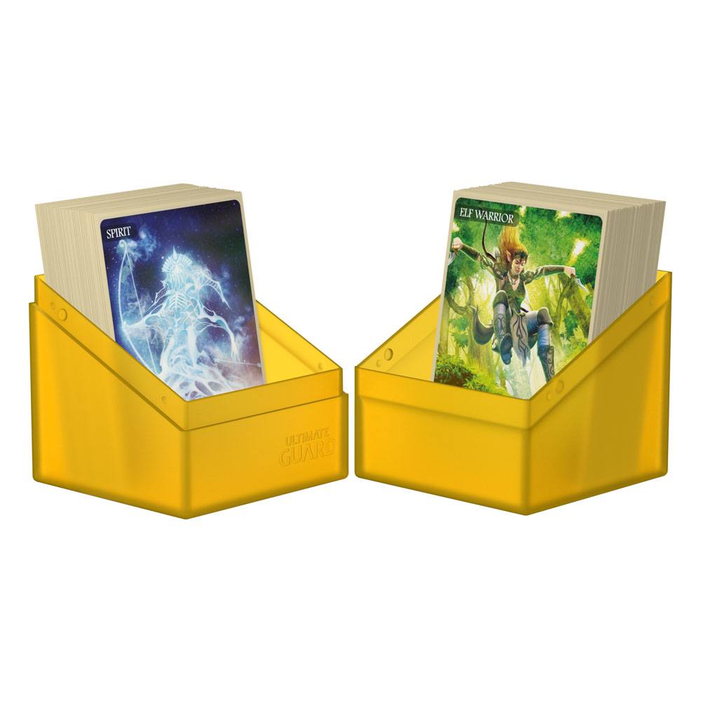 Ultimate Guard Boulder Deck Case 100+ taille standard Ambre