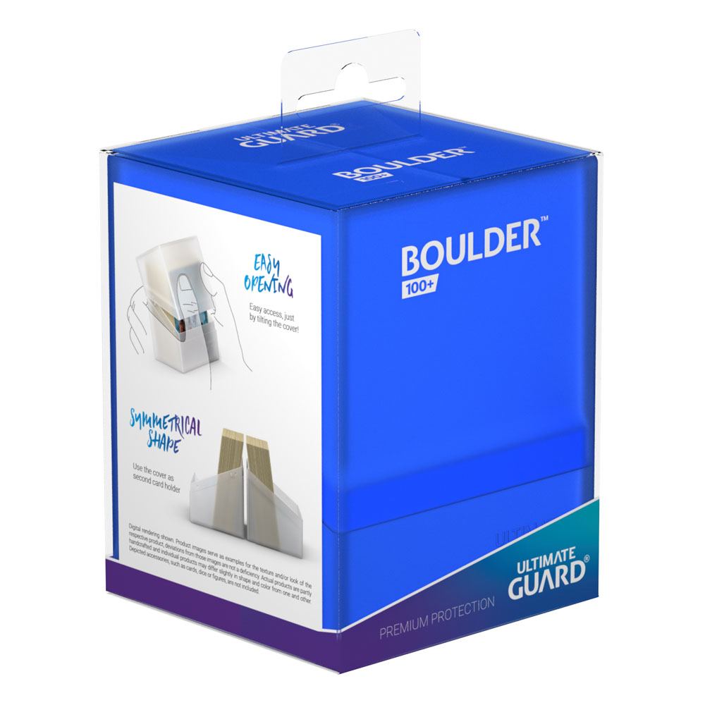 Ultimate Guard Boulder Deck Case 100+ taille standard Sapphire