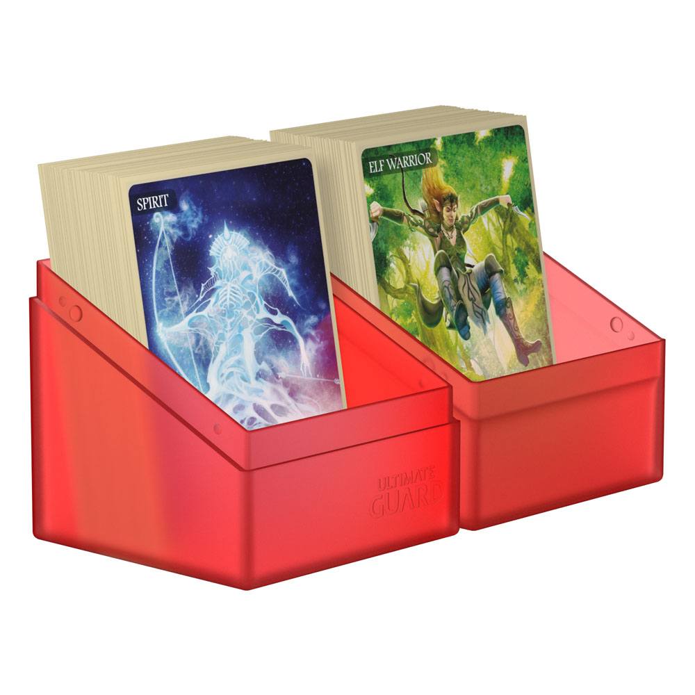 Ultimate Guard Boulder Deck Case 100+ taille standard Ruby