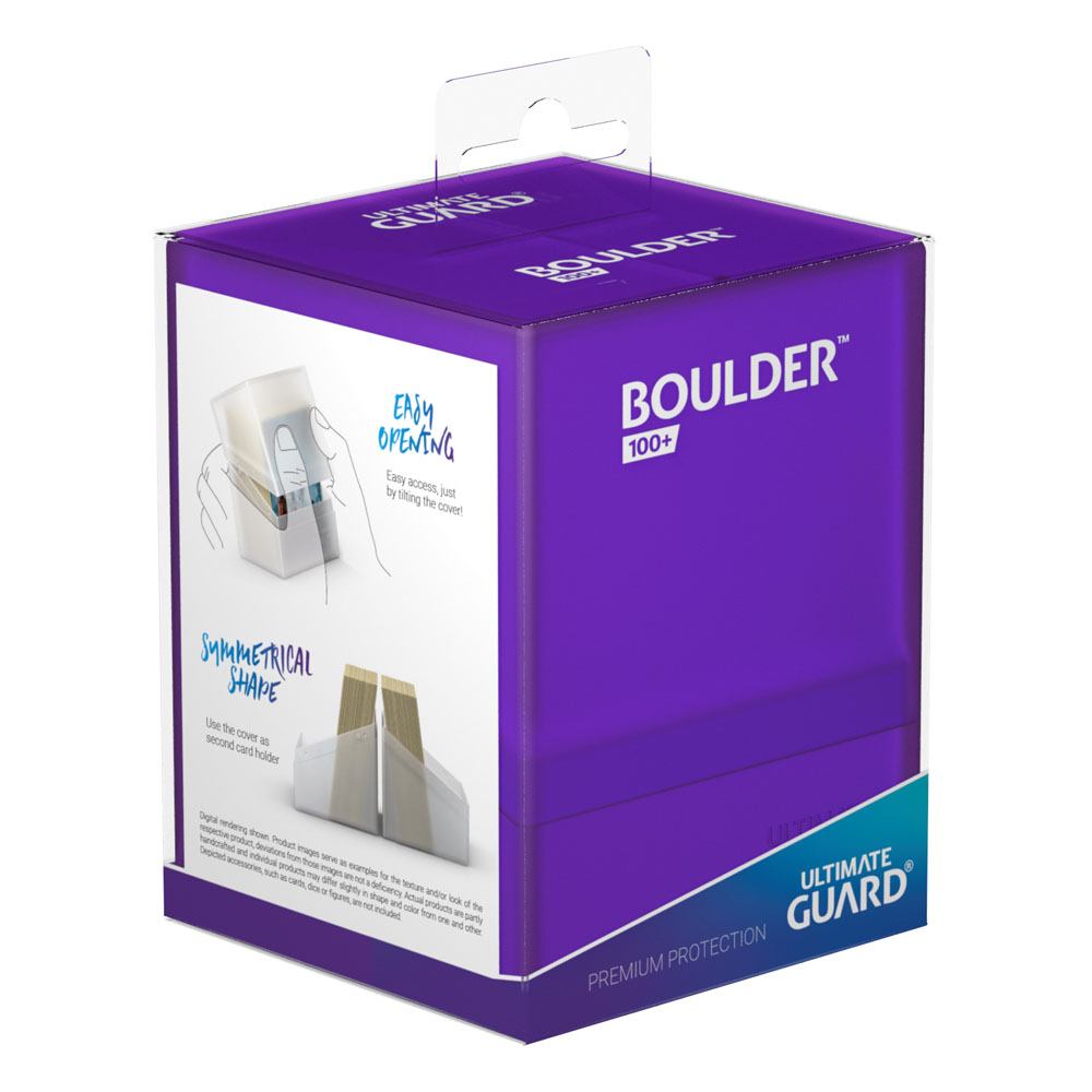 Ultimate Guard Boulder Deck Case 100+ taille standard Amethyst