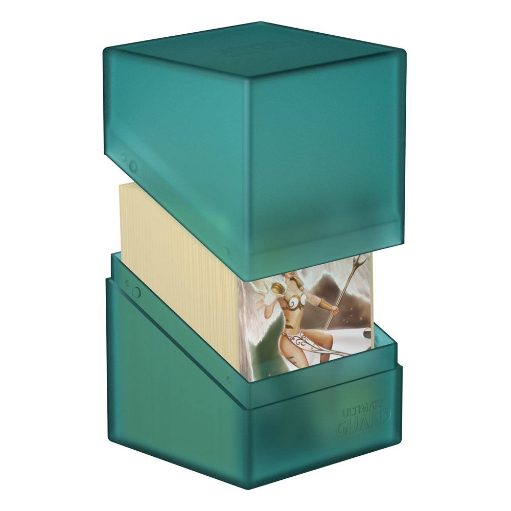 Ultimate Guard Boulder Deck Case 100+ taille standard Malachite