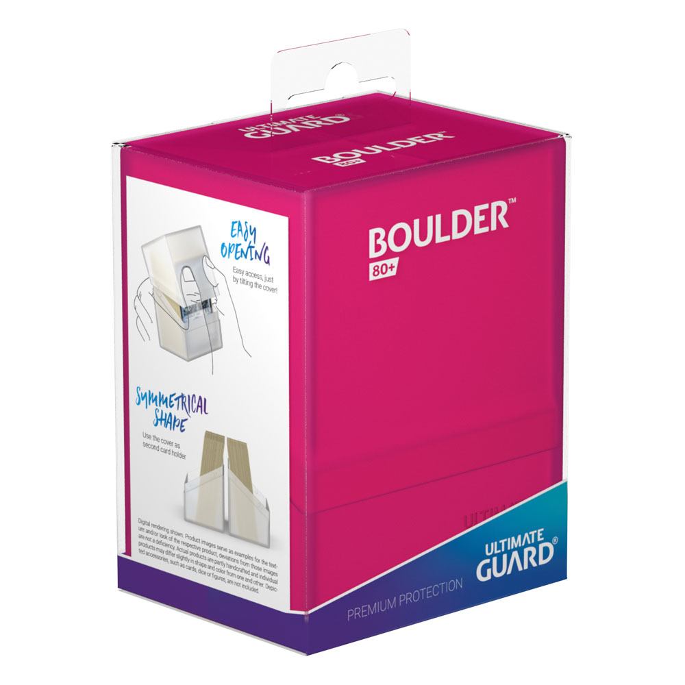 Ultimate Guard Boulder Deck Case 80+ taille standard Rhodonite