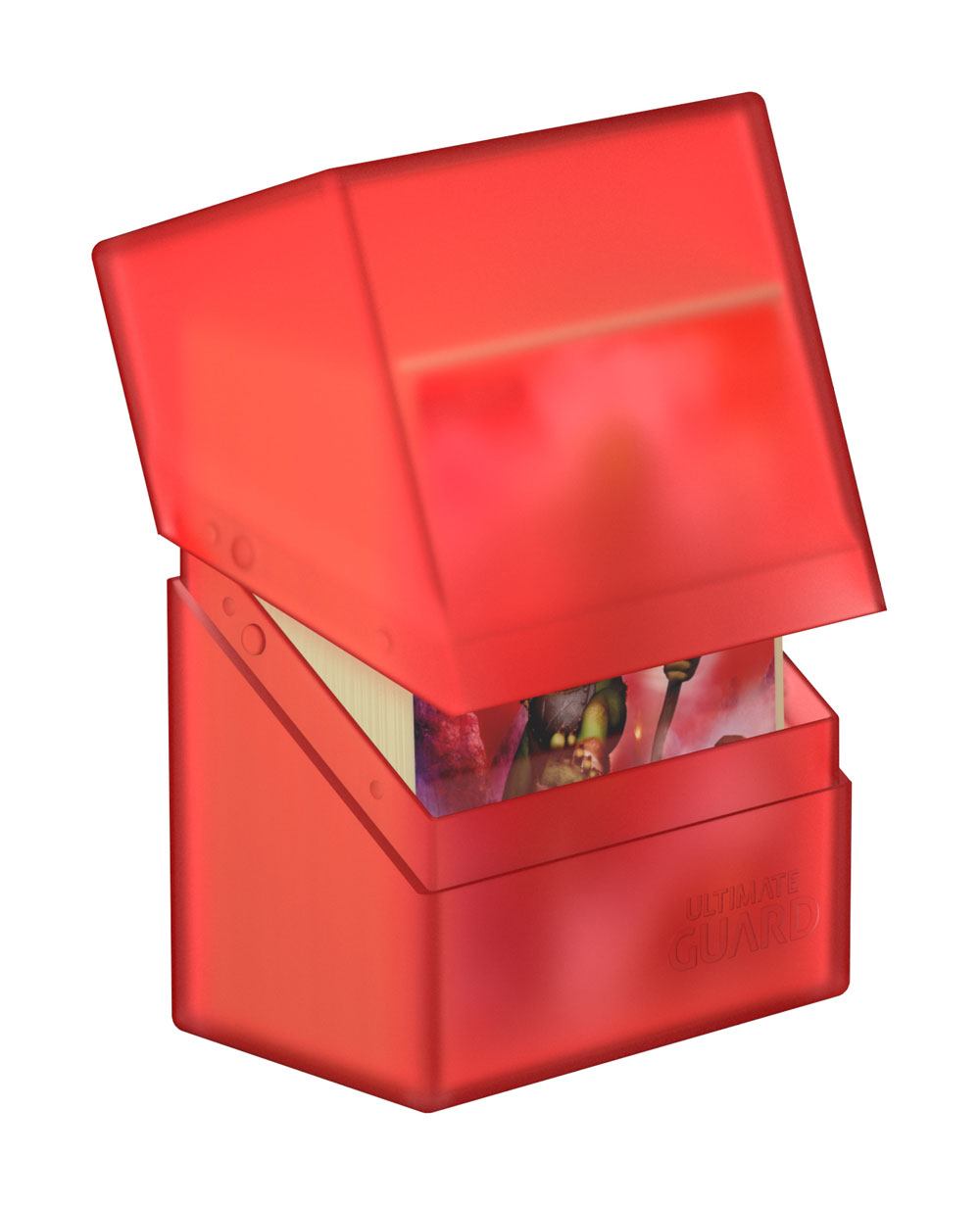 Ultimate Guard Boulder Deck Case 60+ taille standard Ruby